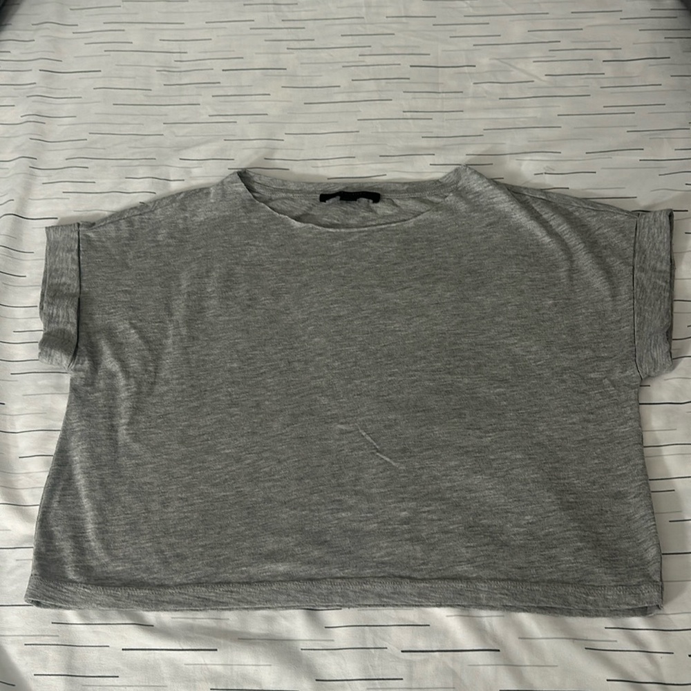 All Saints Tyler Cropped Tee, XS